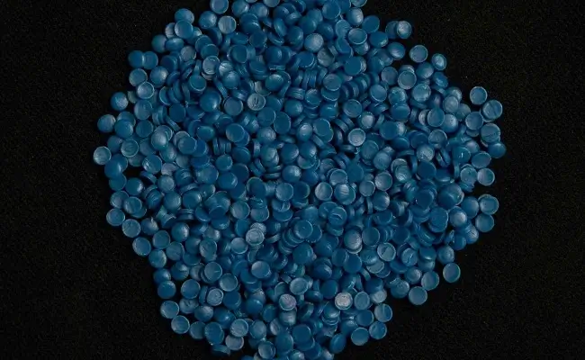 colorful plastic granules